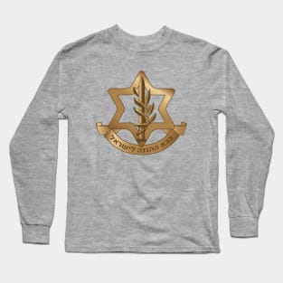 Israel Defense Force Insignia Long Sleeve T-Shirt